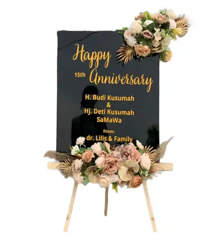 Papan Bunga Akrilik Shangri La Jakarta