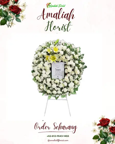 Krans Bunga Duka Shangri La Jakarta